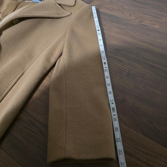 WORTHINGTON Women's Camel 100% Wool Coat Size 10 Petite - Picture 8 of 8